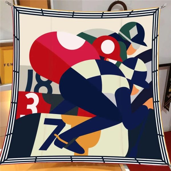 carré 100 soie 90x90