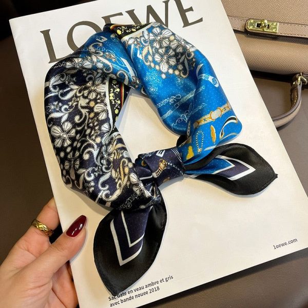 Foulard carré luxe 100 soie Original