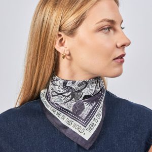 Carré 100 soie femme – Signature chic