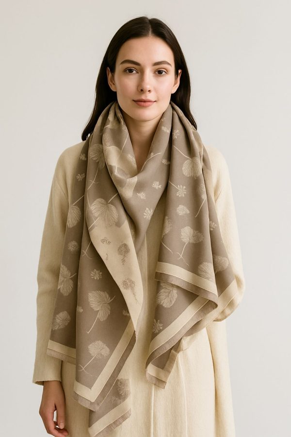 Écharpe élégante femme pour l’hiver