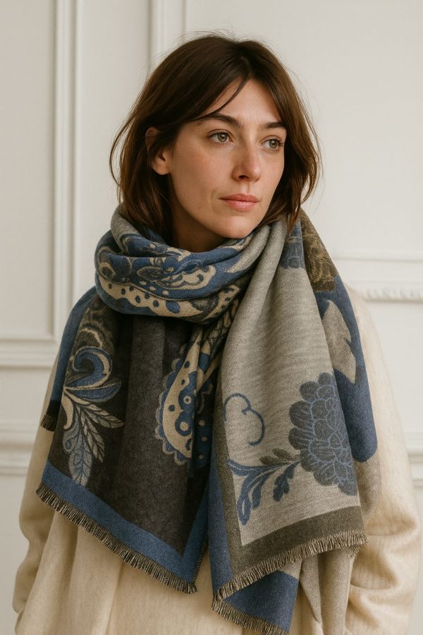 Écharpe chic femme accessoire mode