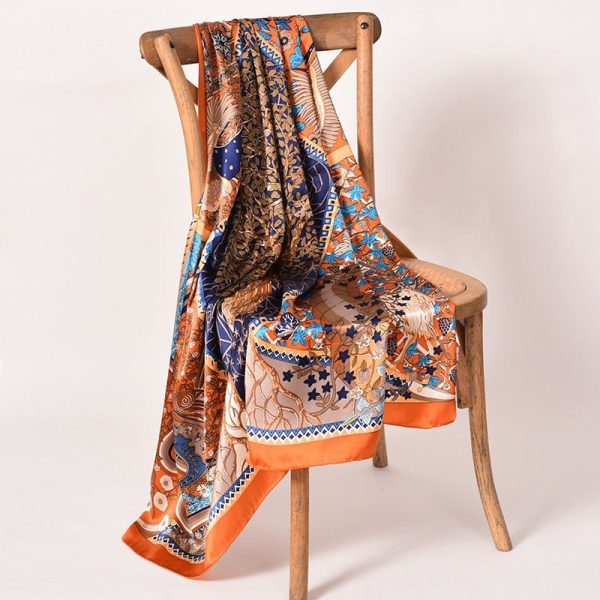 Foulard Carré Chic 100 Soie