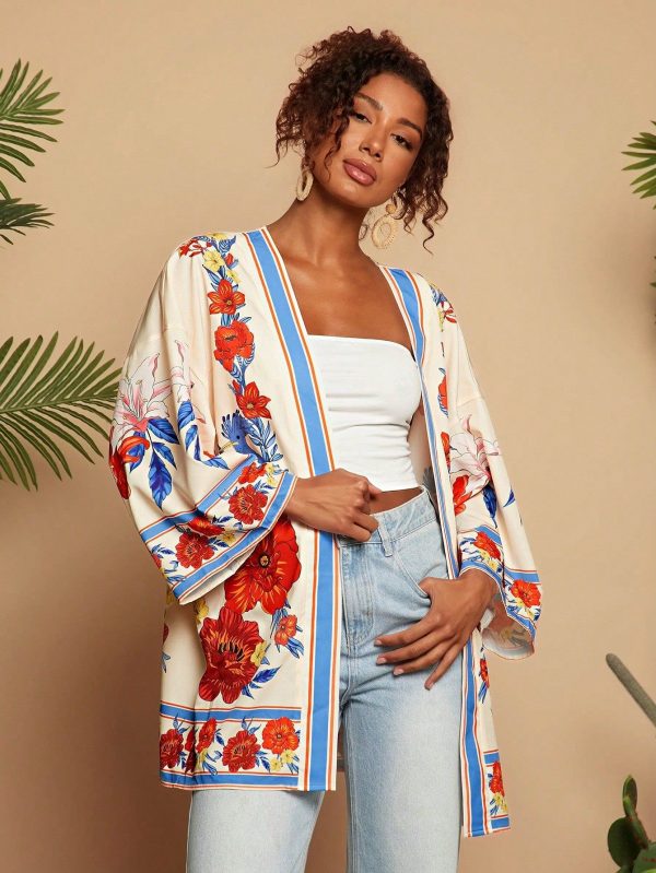 Kimono long bohème chic