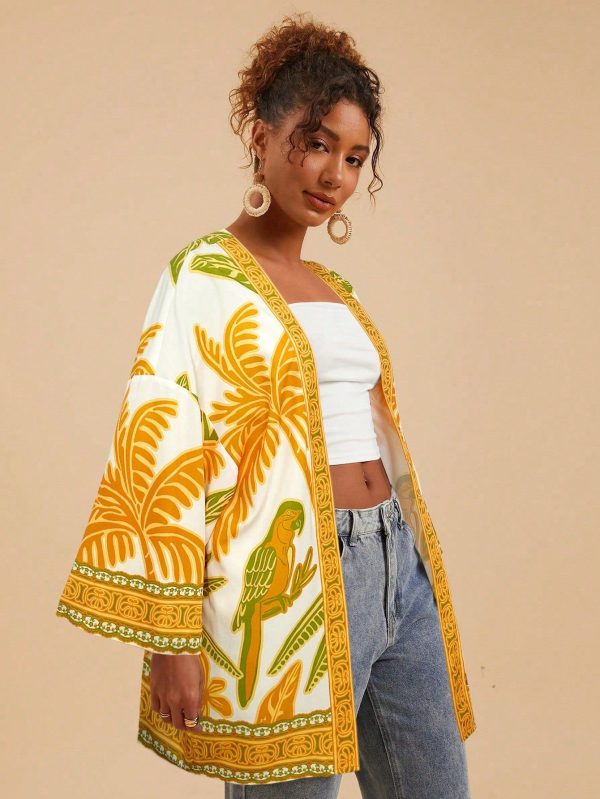 Kimono Ample Manche longue | La Parisienne