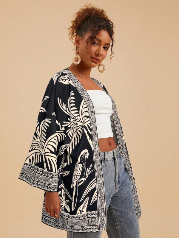 Kimono Ample Manche longue | La Parisienne