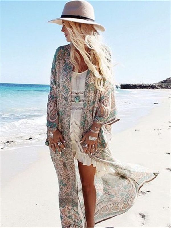 Kimono bohème femme spécial plage