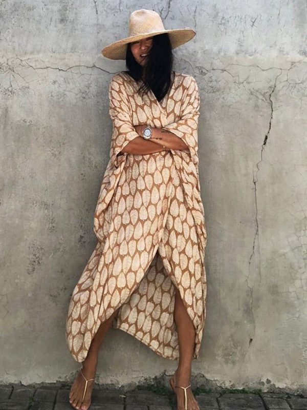 Kimono léger bohème look vacances