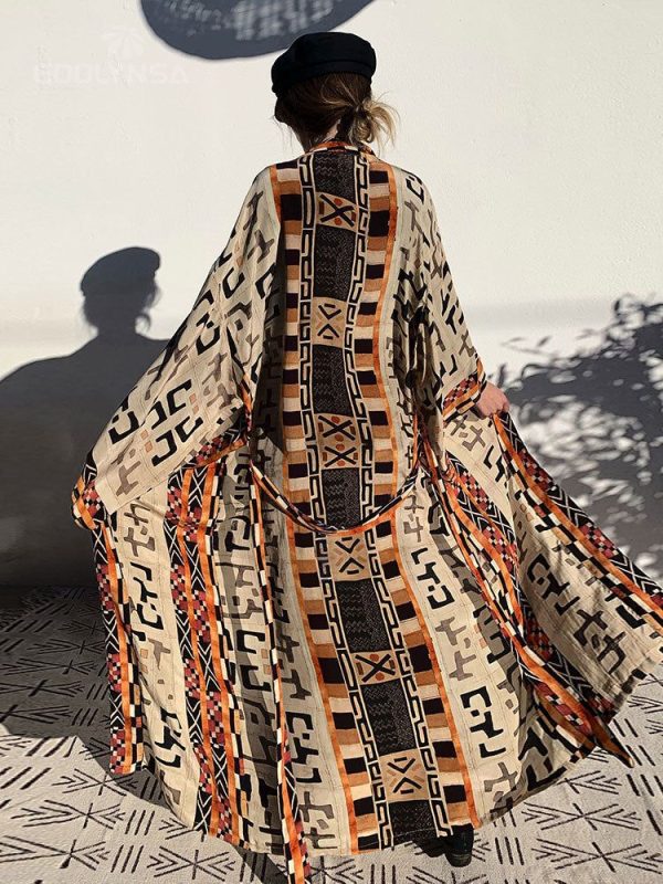 Kimono plage style bohème