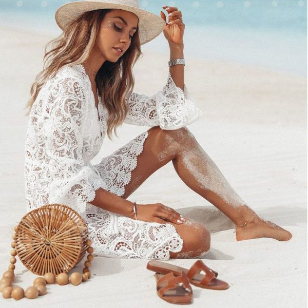 kimono chic à porter sur maillot