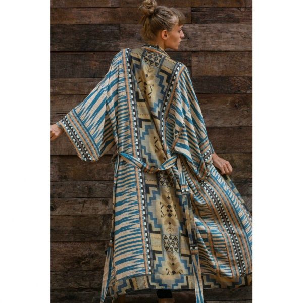 Kimono Style Japonais Plage
